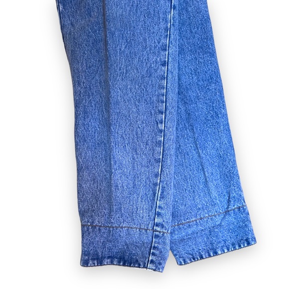 Vintage Manisha Jeans High Rise Floral Detail Acid Wash Women's Size 9 / 27 - Picture 8 of 16